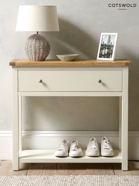 Cotswold Company Classic Cream 'Simply Cotswold' Console Table (AY3886) | £155