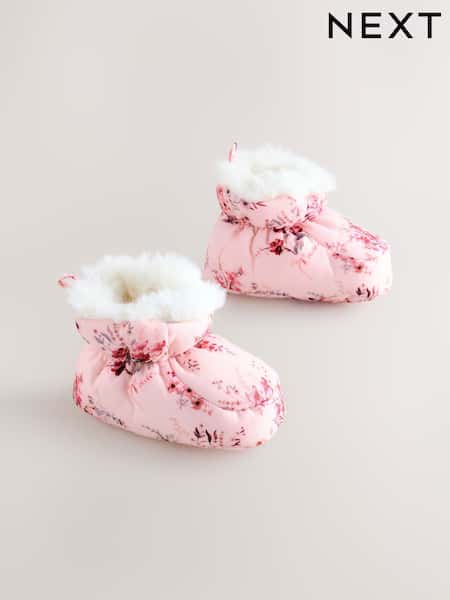 Pink Baby Snowboots (0-24mths) (AY4873) | £10