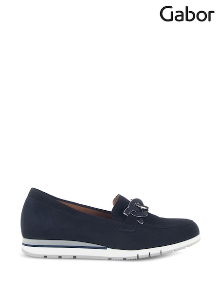 Gabor Blue Casual Shoes (AY4908) | £120