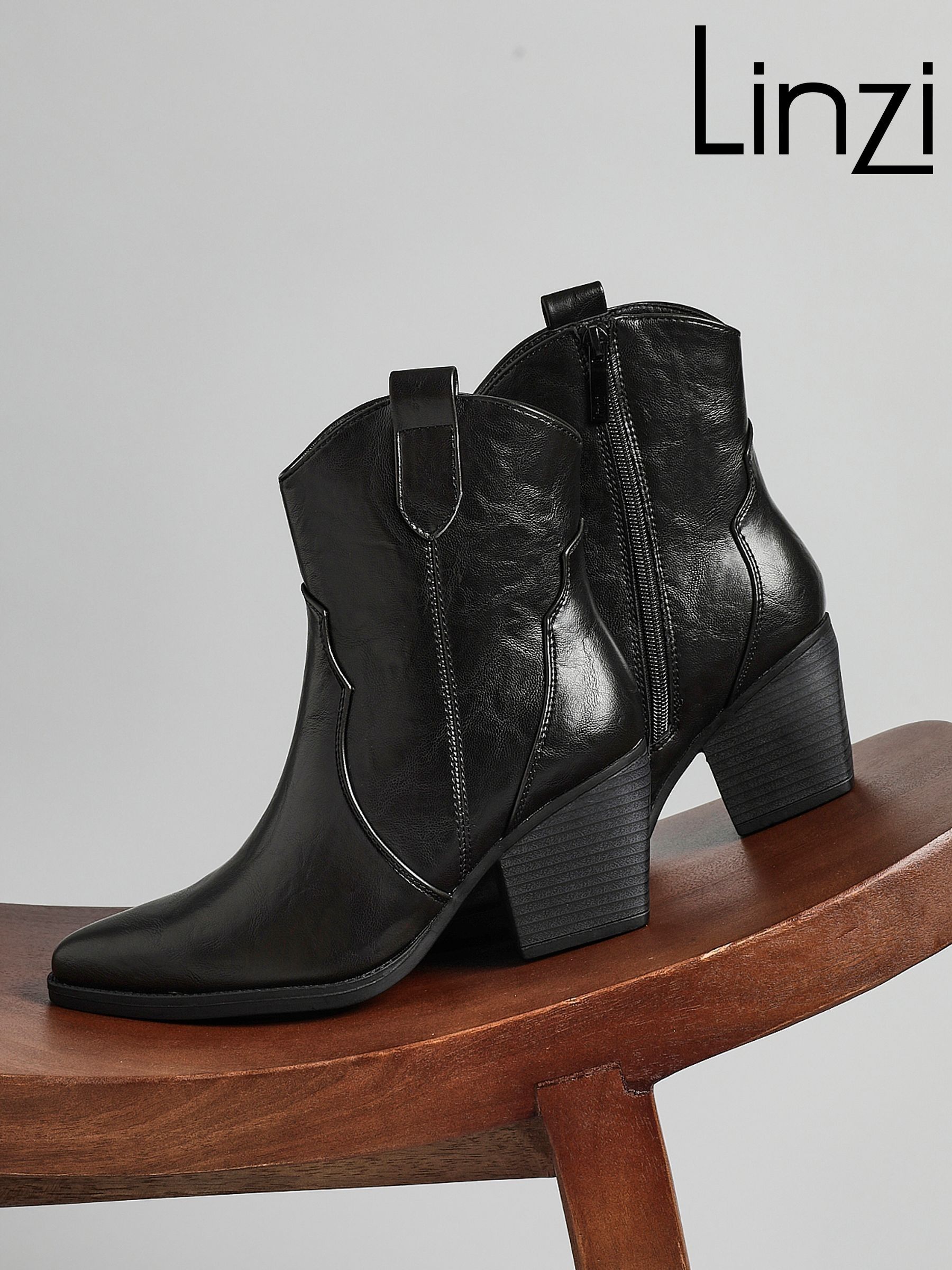 womens short pull on boots