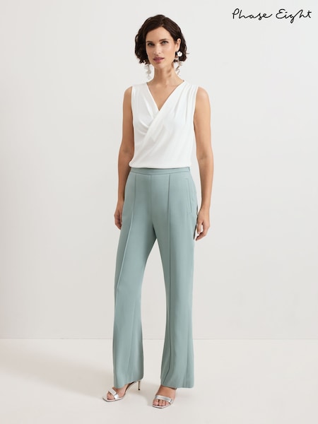 Phase Eight Blue Bowen Eau De Nil Suit Trousers (AY5808) | £119