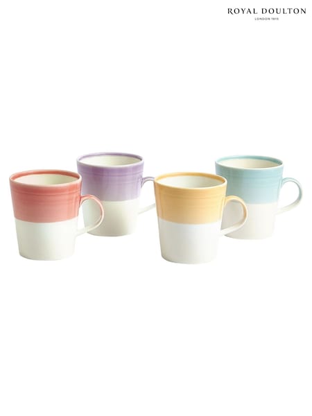 Royal Doulton Set of 4 1815 Bright Mugs Grande (AY5996) | £60
