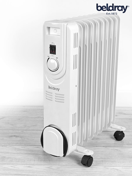 Beldray White 9 Fin Oil Radiator (AY6075) | £58