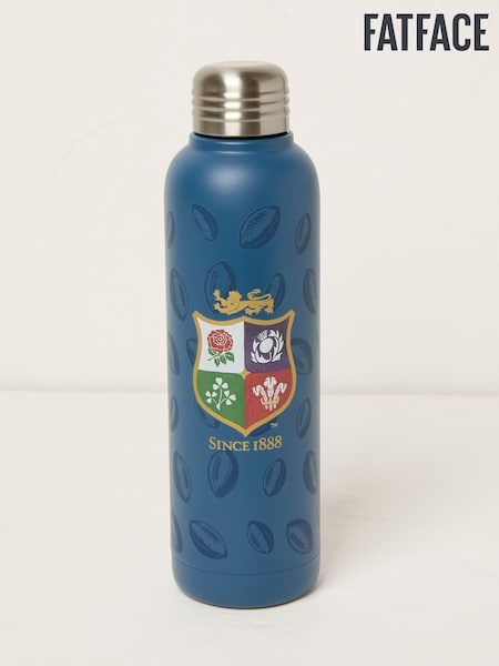 FatFace Blue Lions Tour Water Bottle (AY6351) | £22