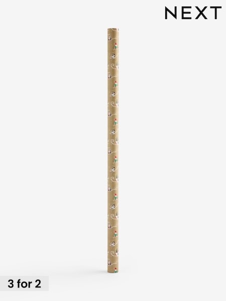 Craft Gonks Extra Wide, 10m Christmas Wrapping Papers (AY6880) | £7