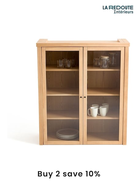 La Redoute Natural Gabin Solid Pine Dresser Cabinet (AY6916) | £545