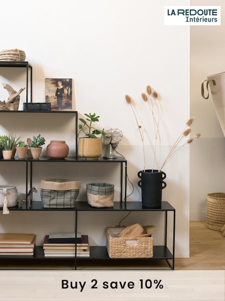 La Redoute Intérieurs Black Hiba Stepped Shelving Unit (AY6923) | £485