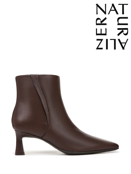Naturalizer Deesha Wide Fit Brown Ankle Boots (AY7140) | £170