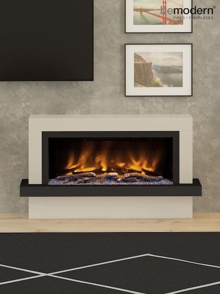 Be Modern Cashmere Vardo Complete 57inch Electric Fireplace (AY7338) | £1,670