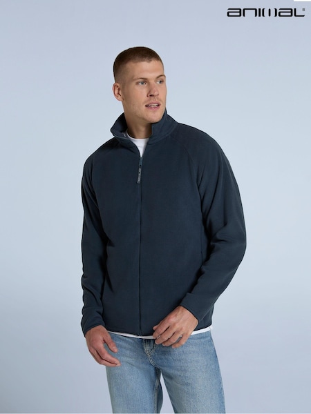 Animal Blue Stockholm Mens Full Zip Fleece (AY7557) | £35