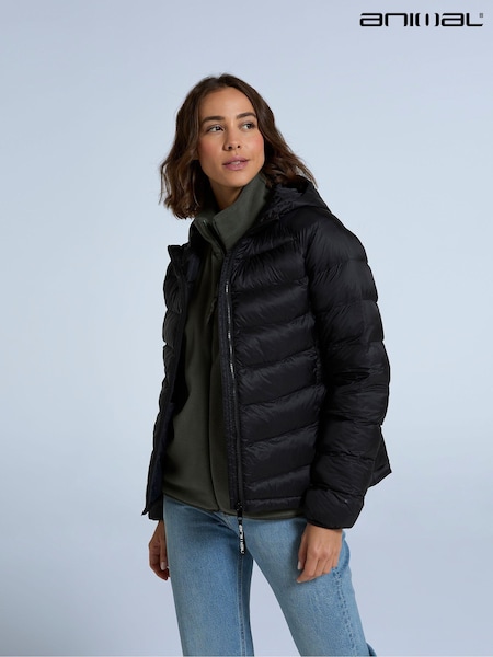 Animal Black Light Cloud Cosi Womens Padded Jacket (AY7576) | £70