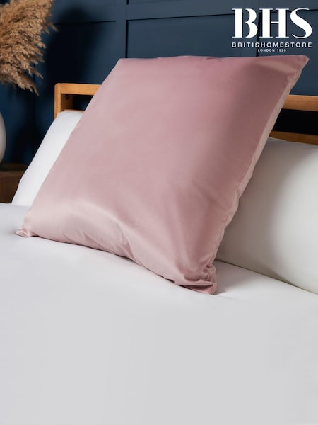 BHS Blush Velour Cushion (AY7811) | £16