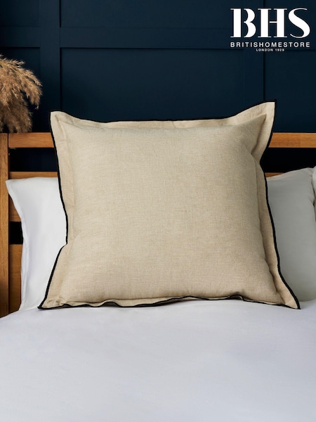 BHS Cream Pierre Cushion (AY7822) | £17