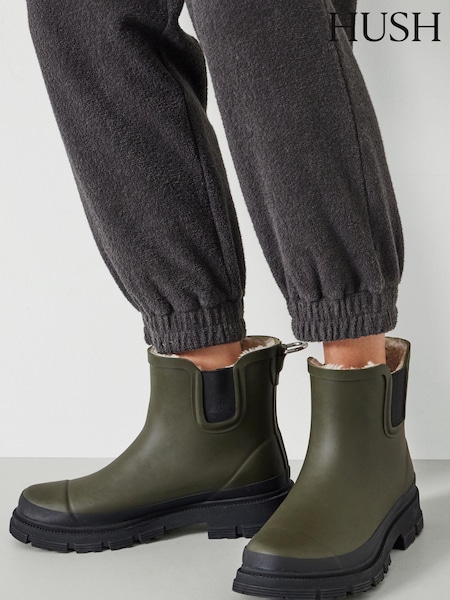 Hush Green Willow Chelsea Wellington Boots (AY7842) | £80