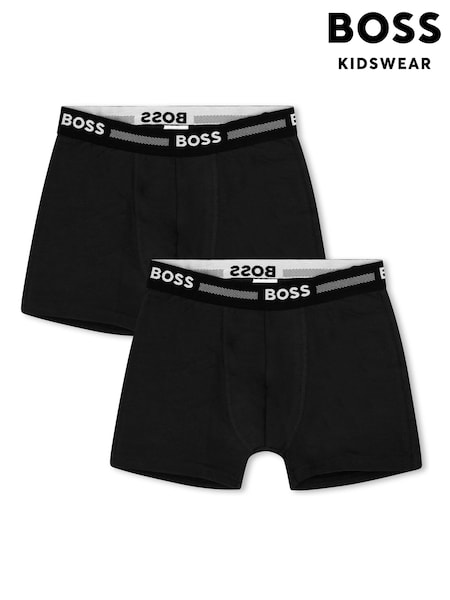 BOSS Black Logo Boxers 2 Pack (AY8874) | £29