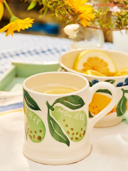 Emma Bridgewater Cream Pears 1/2 Pint Mug (AY8969) | £25