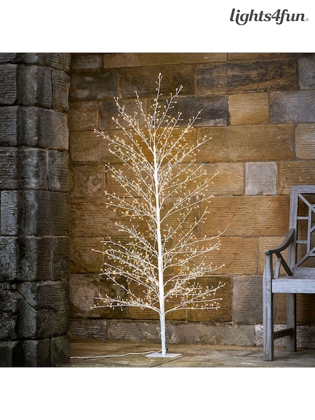Lights4fun White 5FT Winter LED Christmas Tree (AY9652) | £150