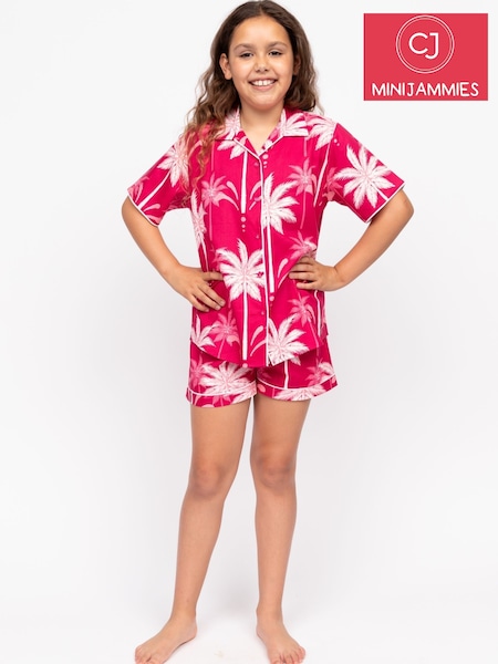 Cyberjammies Pink Minijammies Printed Shorts Set (AY9932) | £22