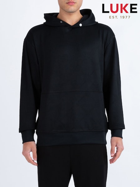 Luke 1977 Carter Black Hoodie (AY9957) | £80