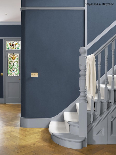 Graham & Brown Denim Country Home 10M Wallpaper (B00225) | £65