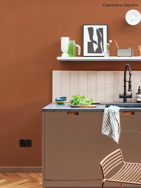 Graham & Brown Clay Country Home 10M Wallpaper (B00257) | £65