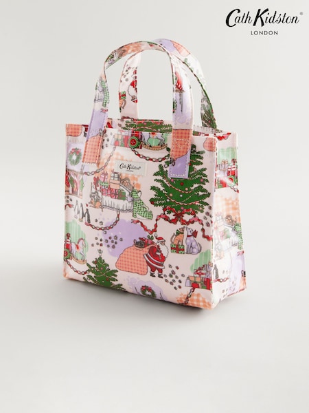 Cath Kidston Christmas Small Coated Book Bag (B00578) | £20