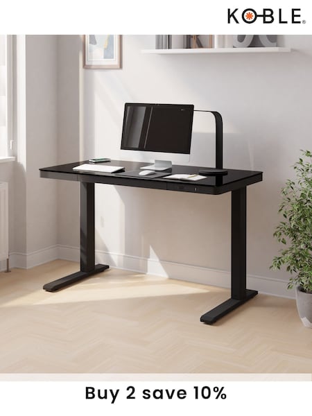 Koble Black Juno Height adjustable Smart Desk (B01070) | £375