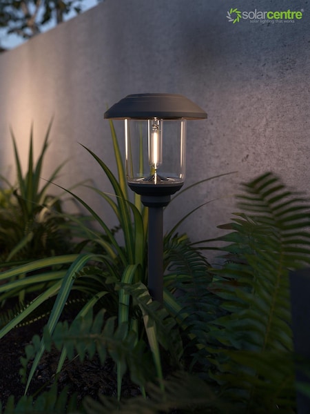 SolarCentre Black Grace Premium Outdoor Garden Solar Powered Light (B01631) | £30