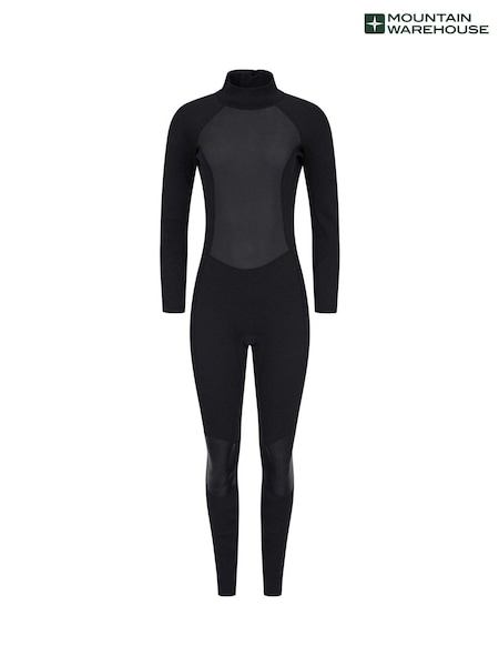 Mountain Warehouse Black Womens Full Length Neoprene Wetsuit (B01808) | £99