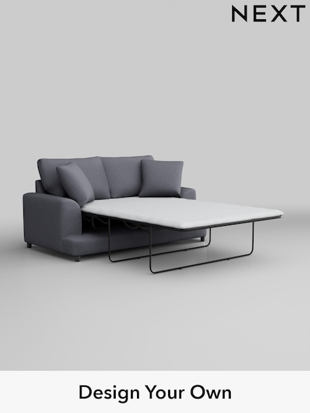 Tweedy Blend Easy Clean/Mid Slate Blue Parker (B01937) | £1,399