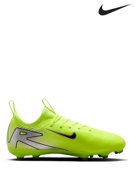 Nike Yellow Kids Mercurial Zoom Vapor 16 Academy Multi Ground Football Boots (B02037) | £60