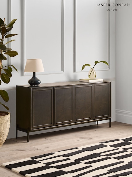 Jasper Conran London Dark Oak Aden Large Sideboard (B02419) | £999