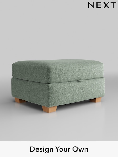 Plush Chenille/Mid Slate Teal Green Heath Highback (B02780) | £475