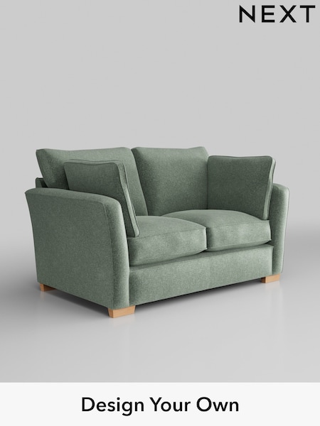 Plush Chenille/Mid Slate Teal Green Heath Highback (B02780) | £1,025