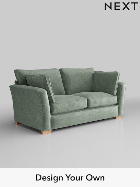 Plush Chenille/Mid Slate Teal Green Heath Highback (B02780) | £1,225