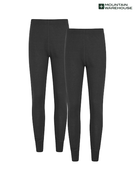 Mountain Warehouse Black Talus Womens Thermal Leggings 2 Pack (B02904) | £40