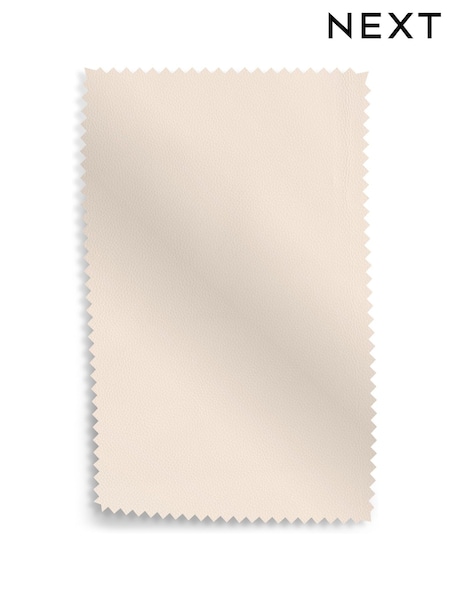Cream Turin Leather Upholstery Swatch (B02991) | £0