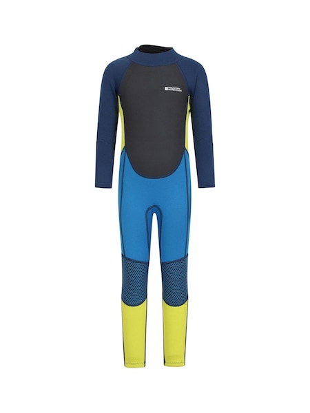 Mountain Warehouse Blue Kids Full Length 2.5mm Neoprene Wetsuit (B04083) | £55