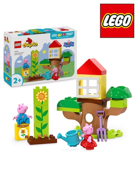 LEGO DUPLO Peppa Pig Garden and Tree House Toy (B04088) | £18