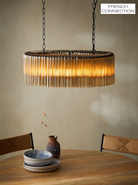 French Connection Clear Oval Sunaha Light (B04145) | £350
