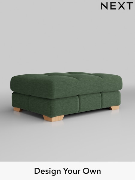 Fine Chenille Easy Clean/Mid Khaki Green Brooke Deep Sit (B04432) | £599