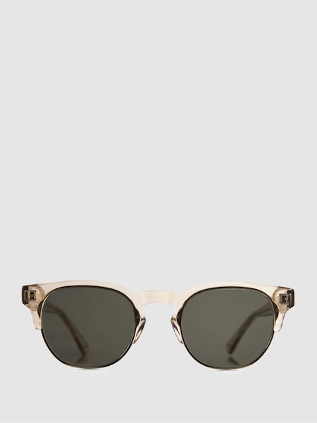 Curry and Paxton Semi Rimless Sunglasses (B04448) | £249