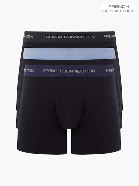 French Connection Black Boxers 3 Pack (B04654) | £30