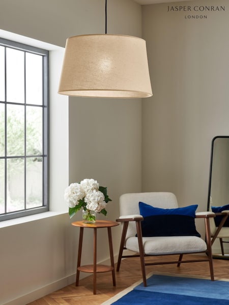Jasper Conran London White/Black Pendant Light (B04802) | £75