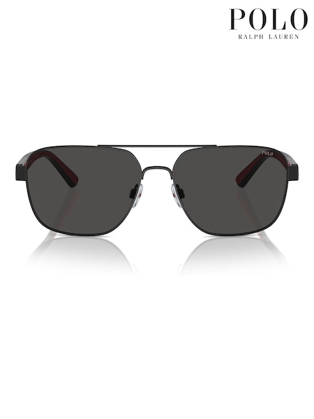 Polo Ralph Lauren Black Pillow Sunglasses (B04871) | £156