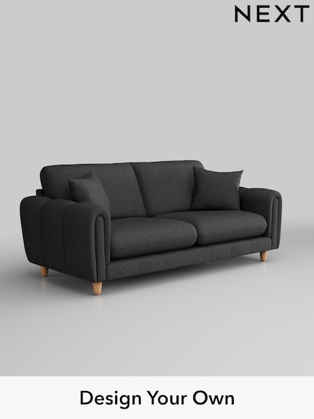 Tweedy Blend Easy Clean/Charcoal Grey Odella (B04873) | £1,275