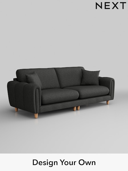 Tweedy Blend Easy Clean/Charcoal Grey Odella (B04873) | £1,375