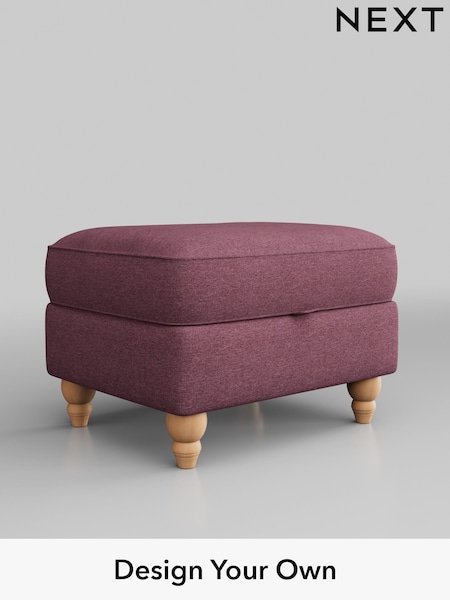 Tweedy Blend Easy Clean/Mid Mulberry Purple Ashford Relaxed Sit (B05385) | £450