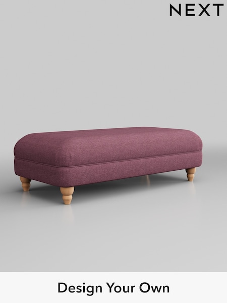 Tweedy Blend Easy Clean/Mid Mulberry Purple Ashford Relaxed Sit (B05385) | £425