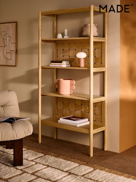 MADE.COM Oak River Shelving Unit (B05480) | £649
